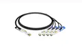 QSFP-DD 400G to 4x100G QSFP56 Twinax Passive Breakout DAC