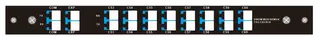 GF DWDM Mux/Demux 8CH C53 (CH53-CH60) With EXP Dual fiber 100GHz LC/UPC LGX4
