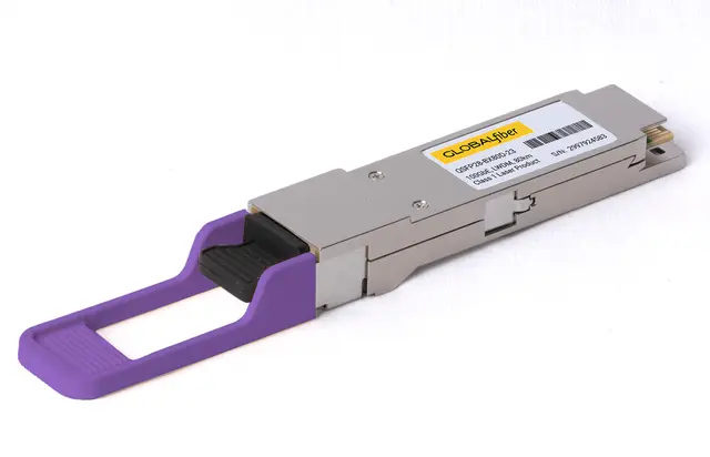 QSFP28 BiDi 100GbE up to 80km L4 Tx 1280/ L4 Rx 1310nm SM 