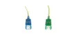 Fibersnor SM Simplex SC/APC-SC/UPC Fiberpatch yellow 2.0mm. G652D