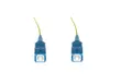 Fibersnor SM Simplex SC/UPC-SC/UPC Fiberpatch yellow 2.0mm. G652D